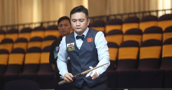 Vietnam 3-cushion billiards affirms its position, the runner-up position is as precious as gold