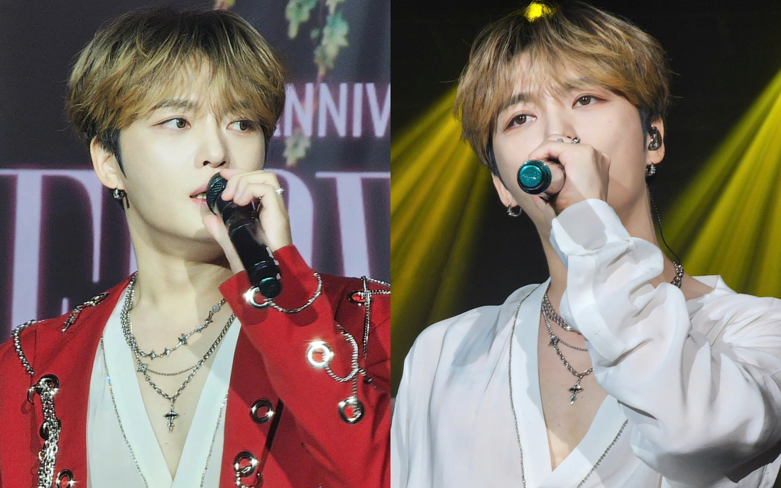 Kim Jae Joong übermittelte dem vietnamesischen Publikum sein Beileid zu den Schäden, die Sturm Nummer 3 beim Flower Garden-Konzert verursacht hatte.