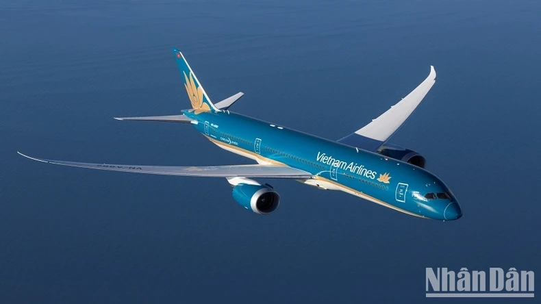 Vietnam Airlines provides emergency aid to many passengers on the plane photo 2