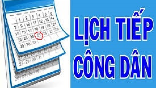 Lịch tiếp công dân của Đoàn đại biểu Quốc hội Thành phố Hà Nội