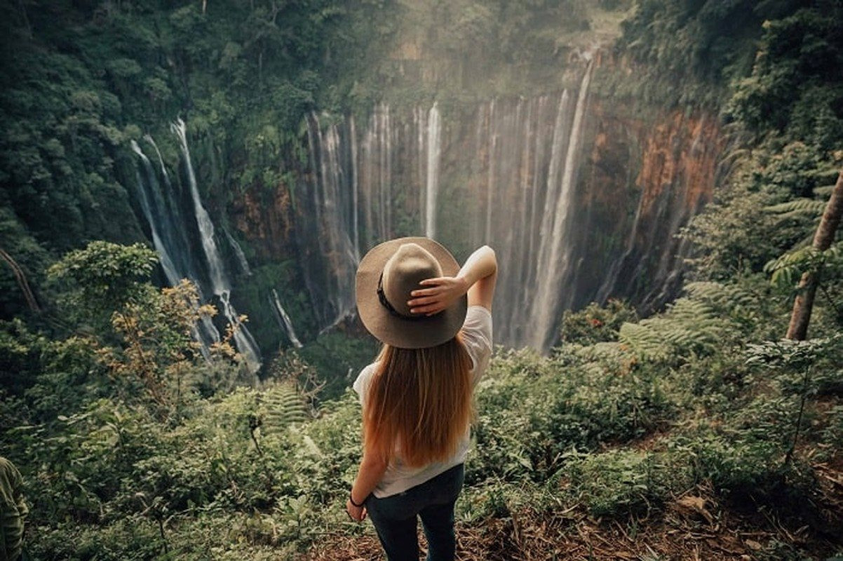 Atónito ante el milagro de la cascada más hermosa de Indonesia, Hinh 2.jpg