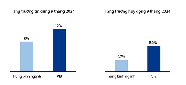 VIB: Lợi nhuận 9 tháng đạt 6.600 tỉ đồng, tín dụng tăng 12%, vượt trung bình ngành- Ảnh 2.