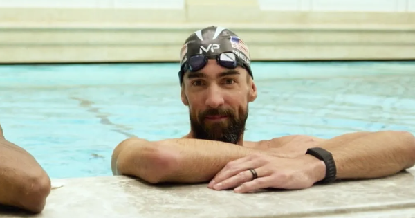 How rich is Michael Phelps from the Olympic blue track with all-time record?