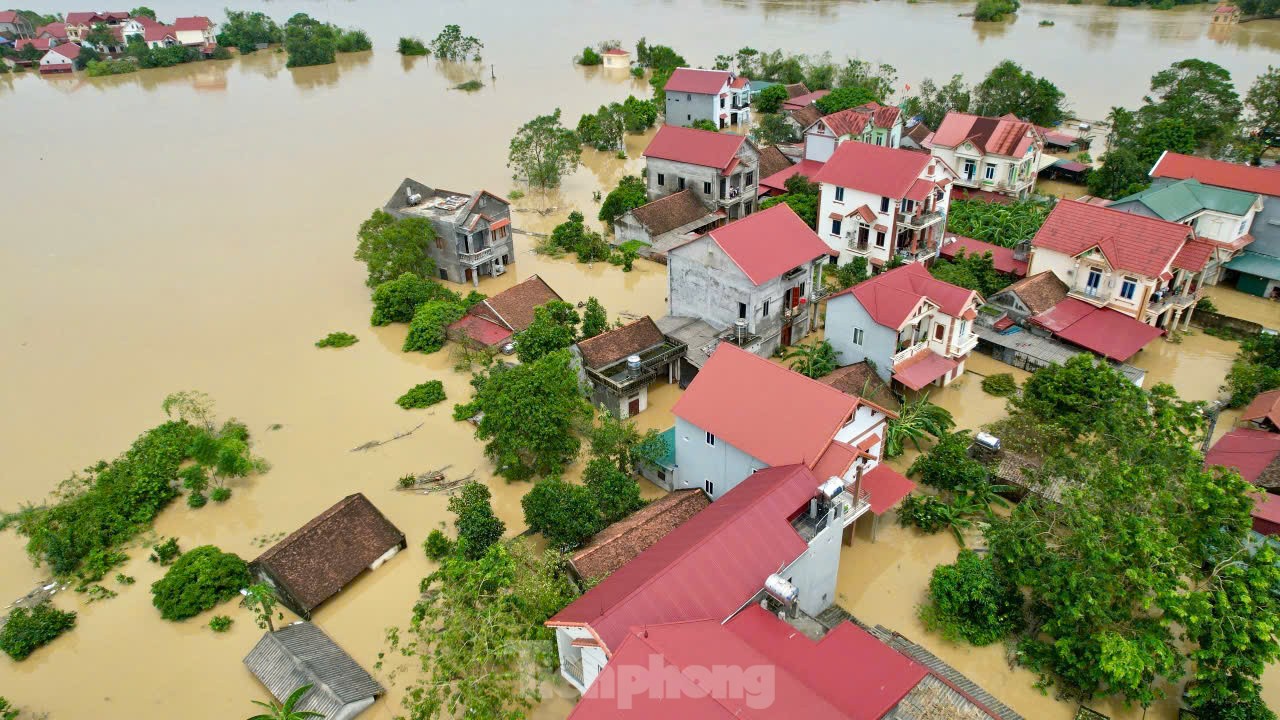 L'eau a inondé le toit, tout le village s'est transformé en « oasis » photo 16