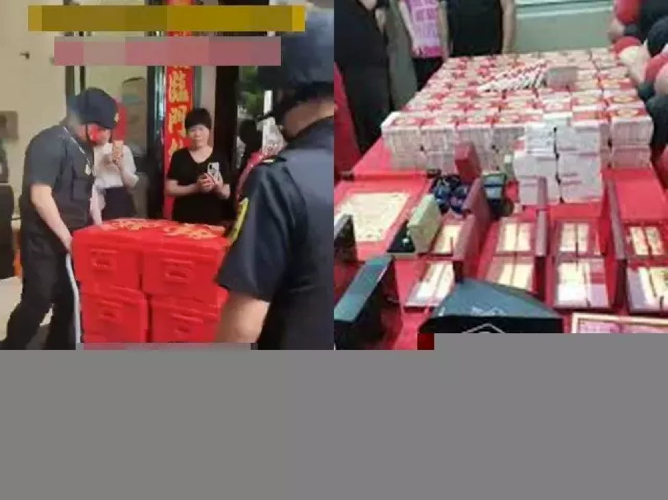 Thuê xe bọc thép chở tiền, vàng làm sính lễ ở Trung Quốc - Ảnh 3.