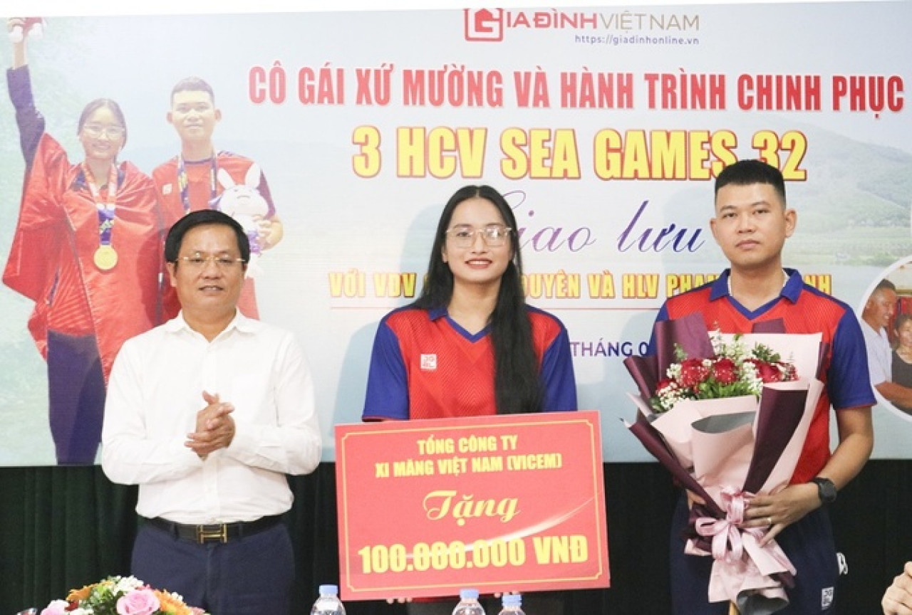 vĐv giành 3 hcv, phá 2 kỷ lục sea games 32 nhận thưởng lớn