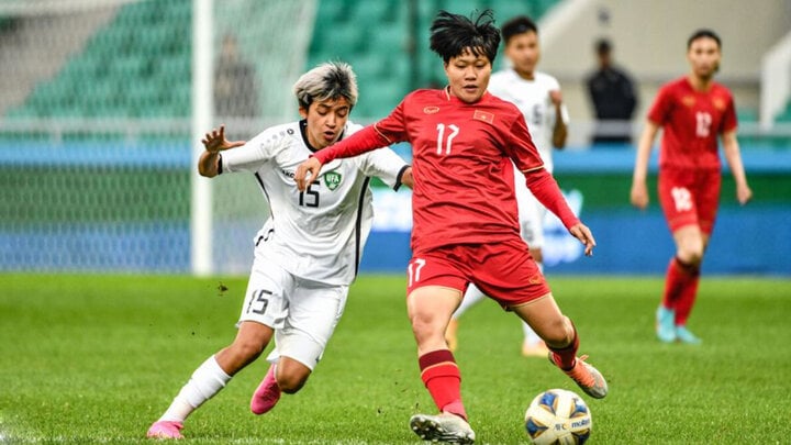 ベトナム女子チームは格付けの低い相手に敗れた。 （写真：AFC）