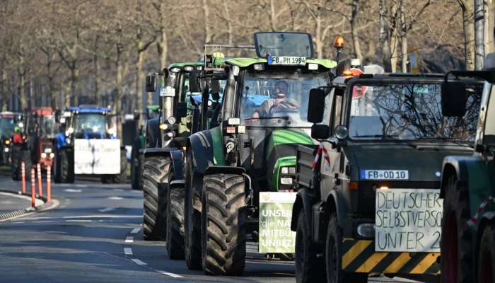 Protests spread across Germany