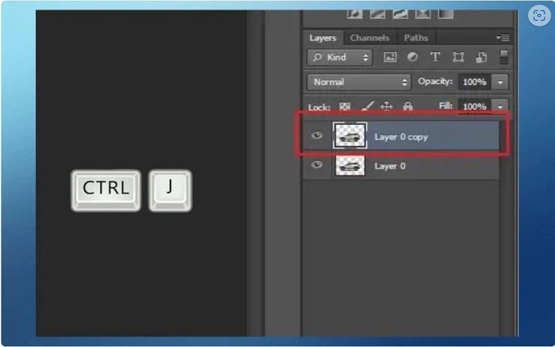 Hướng dẫn copy layer trong Photoshop với vài thao tác đơn giản