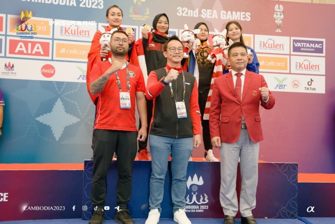 Pencak Silat Việt Nam và Indonesia đồng nhận HCV sau màn tranh cãi - Ảnh 1.