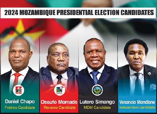 Elecciones presidenciales en Mozambique: carrera de los "cuatro caballos"