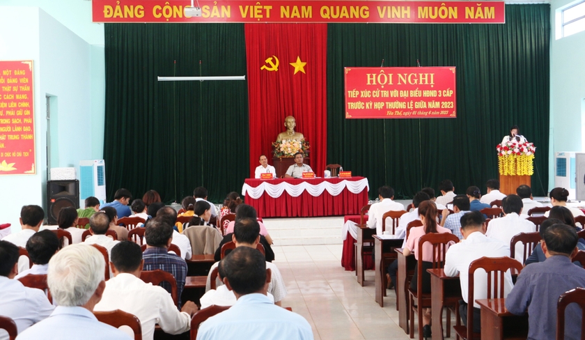 Bí thư Tỉnh ủy, Chủ tịch HĐND tỉnh Hồ Văn Niên: Cần quan tâm giải quyết ý kiến, kiến nghị của cử tri ảnh 3