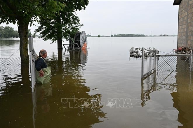 2023年5月20日、イタリアのエミリア・ロマーニャ州ギブッロで大雨による洪水が発生した。