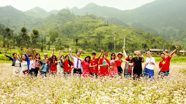 Lễ hội hoa tam giác mạch Hà Giang luôn thu hút hàng chục nghìn lượt du khách đến khám phá và trải nghiệm mỗi năm.