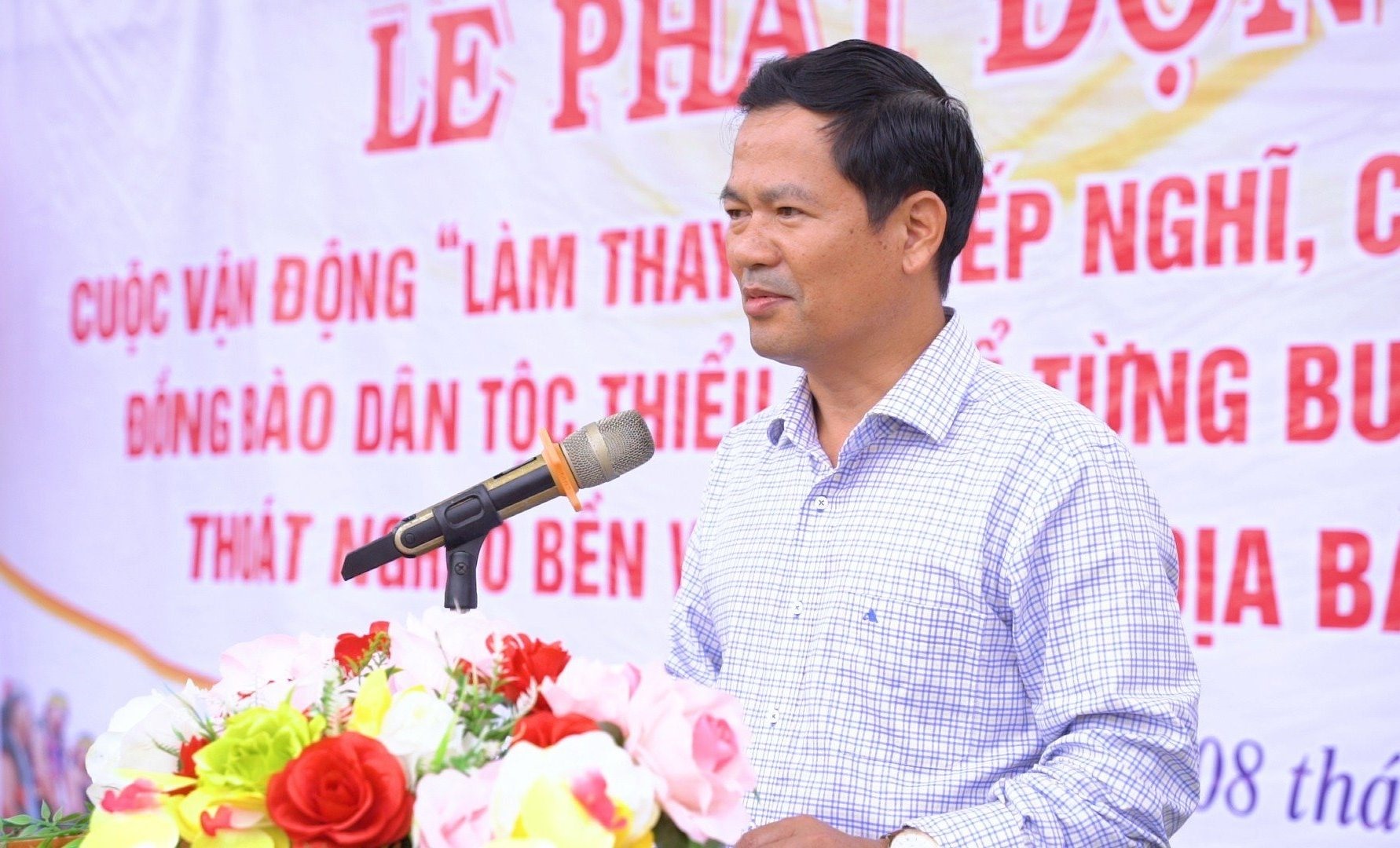 Mr. Le Quang Trung - Chairman of Phuoc Son District People's Committee