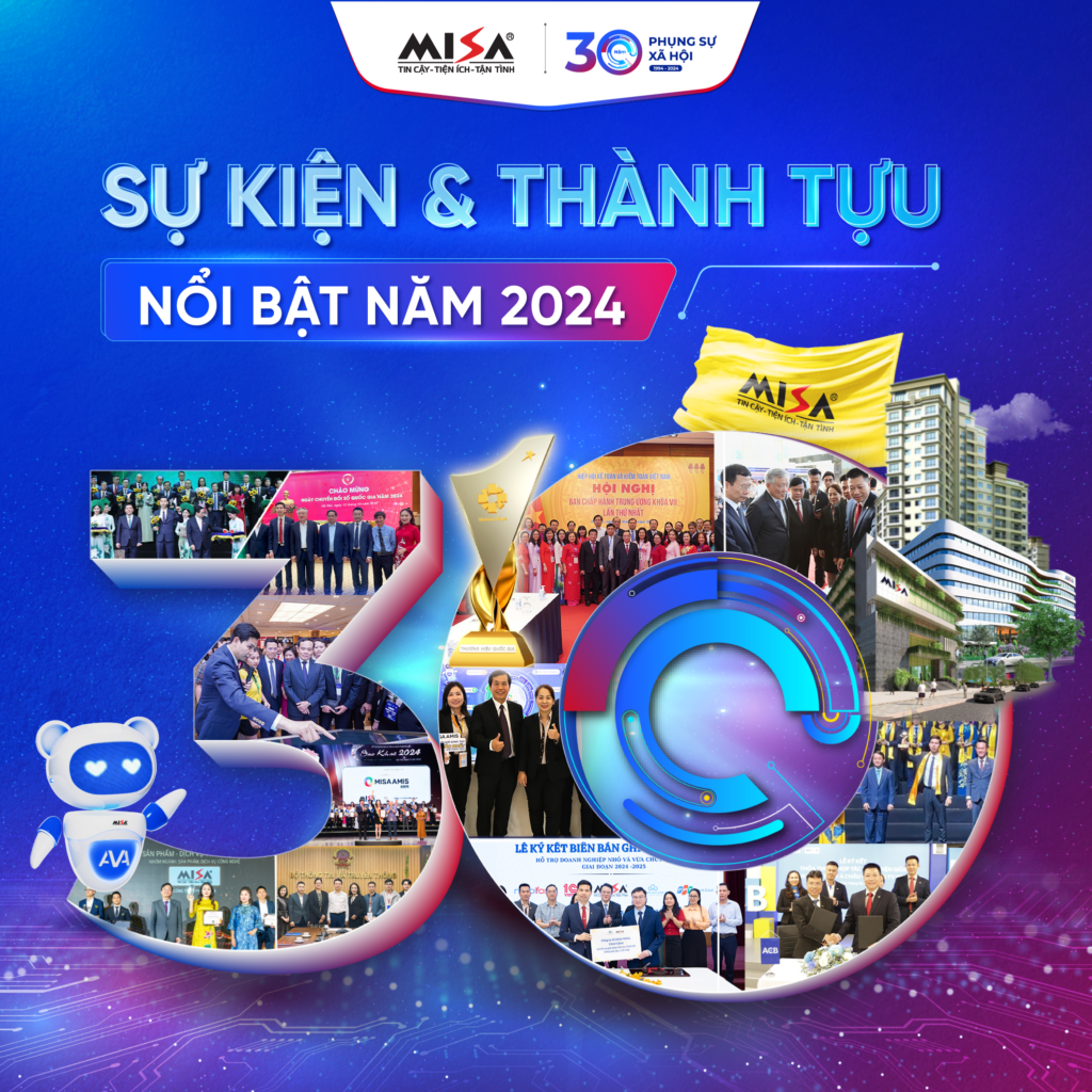 MISA – 30 sự kiện & thành tựu nổi bật trong năm 2024