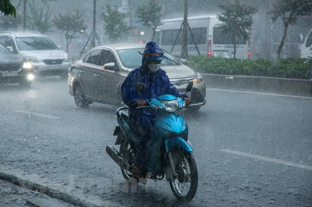 วันที่ 26 มิถุนายน ทัญฮว้า มีฝนตกและพายุฝนฟ้าคะนอง