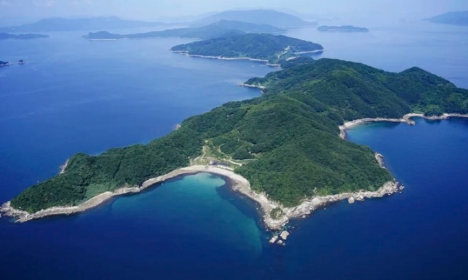 Die Insel Nagashima liegt in der Stadt Kaminoseki. Foto: AP