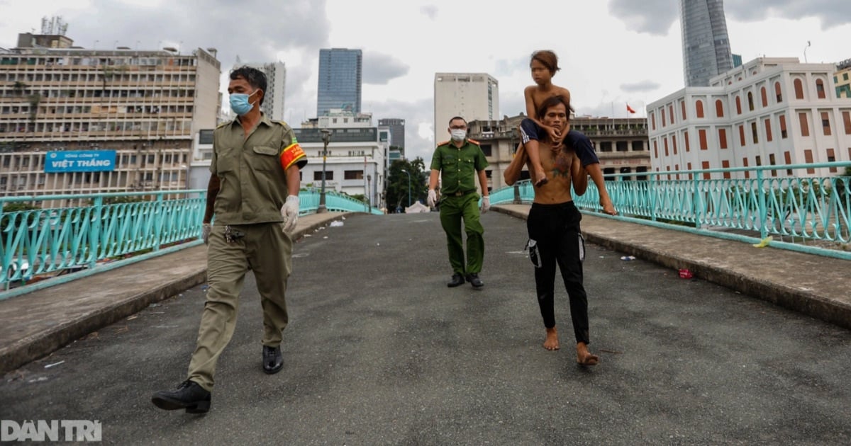 Ho Chi Minh-Ville mobilise toutes ses forces pour amener les sans-abri et les mendiants dans les centres sociaux avant le Têt