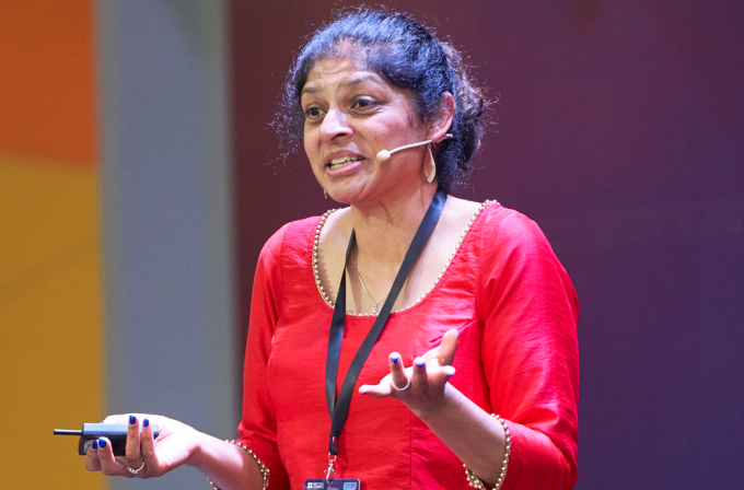 Frau Mina Patel, Assessment Research Specialist beim British Council, nahm am 28. Oktober an der 11. New Directions East Asia International Conference on Language Assessment in Hanoi teil. Foto: BC