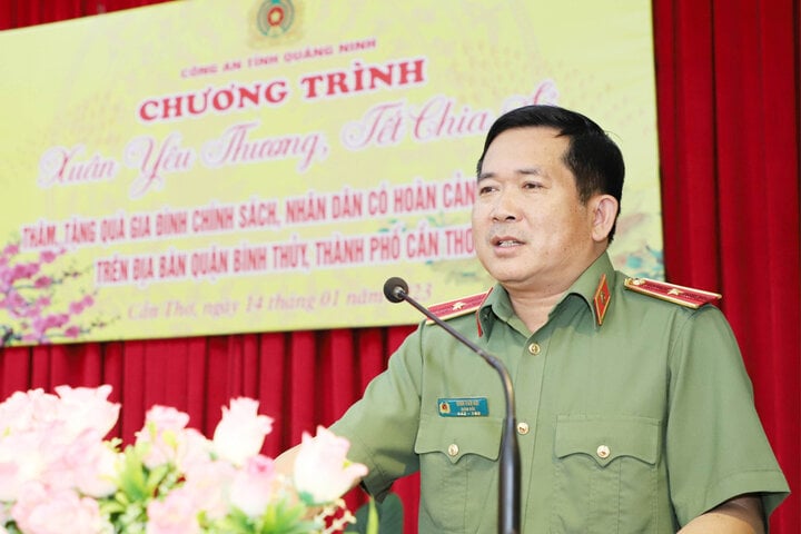 พลตรี ดินห์ วัน น้อย (ภาพ: ตำรวจภูธรจังหวัดกวางนิงห์)
