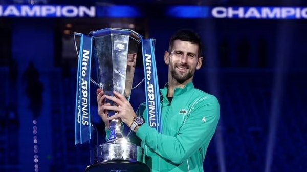 Novak Djokovic លេងយ៉ាងអស្ចារ្យ ឈ្នះ ATP Finals ជាលើកទី៧