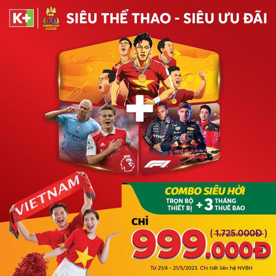 SEA Games 32 cùng loạt chương trình đặc sắc bùng nổ trên K+ - Ảnh 1.