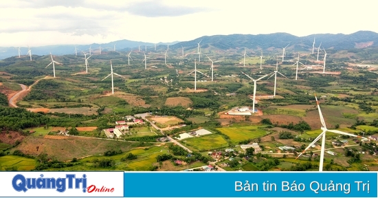 Quang Tri has an additional 25.5MW of wind power from Huong Hiep 1 Wind Power Plant put into commercial operation.