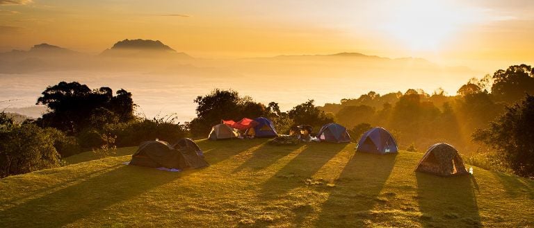 Cách trung tâm Hà Nội tầm 50 km, vườn Quốc gia Ba Vì nằm ở xã Yên Bài, huyện Ba Vì. Ảnh: Internet.