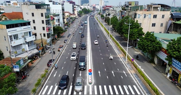 The 500 billion VND route connecting Hanoi's Old Quarter with Noi Bai Airport is ready to open to traffic.