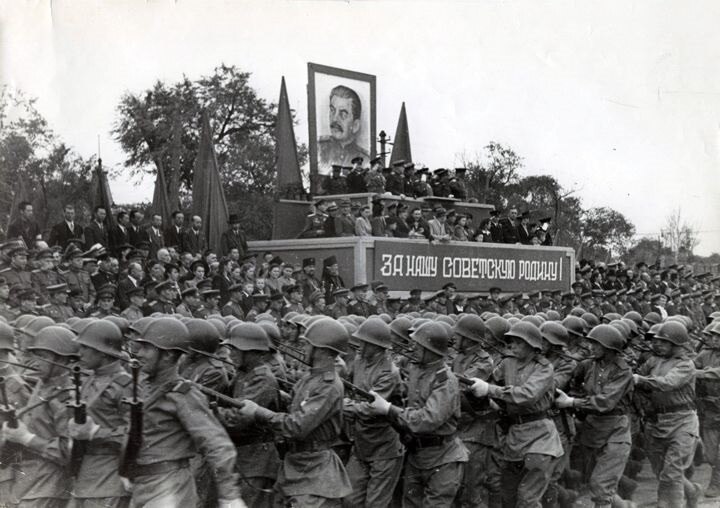 The only Victory Parade over Japanese Fascism ever held by the Soviet Union - 1