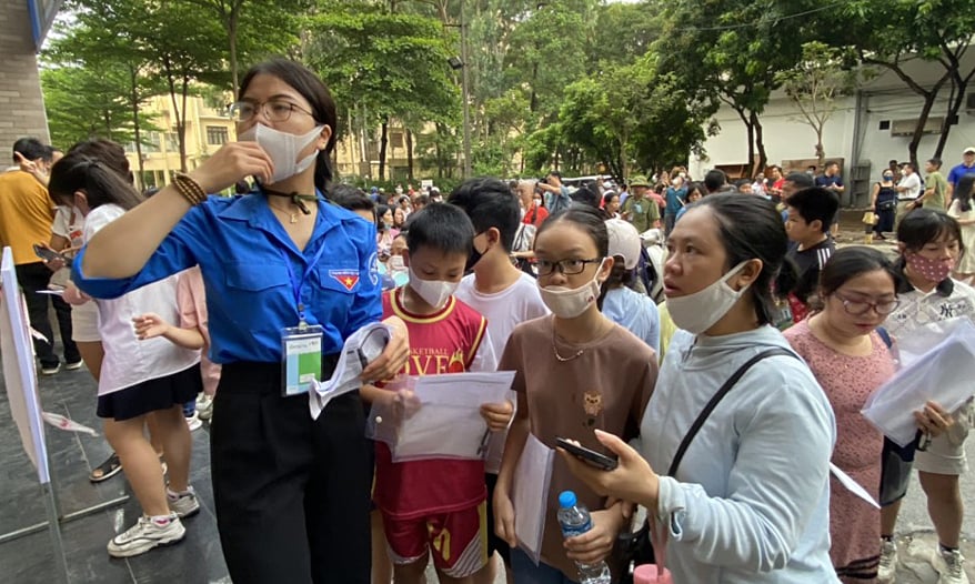 Mehr als 10.000 Schüler legen in Hanoi Prüfungen der 6. und 10. Klasse ab