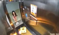สาวโยนวัตถุที่เผาไหม้เข้าไปในลิฟต์อพาร์ทเมนต์ในเมืองวุงเต่าทำให้เกิดความวุ่นวาย