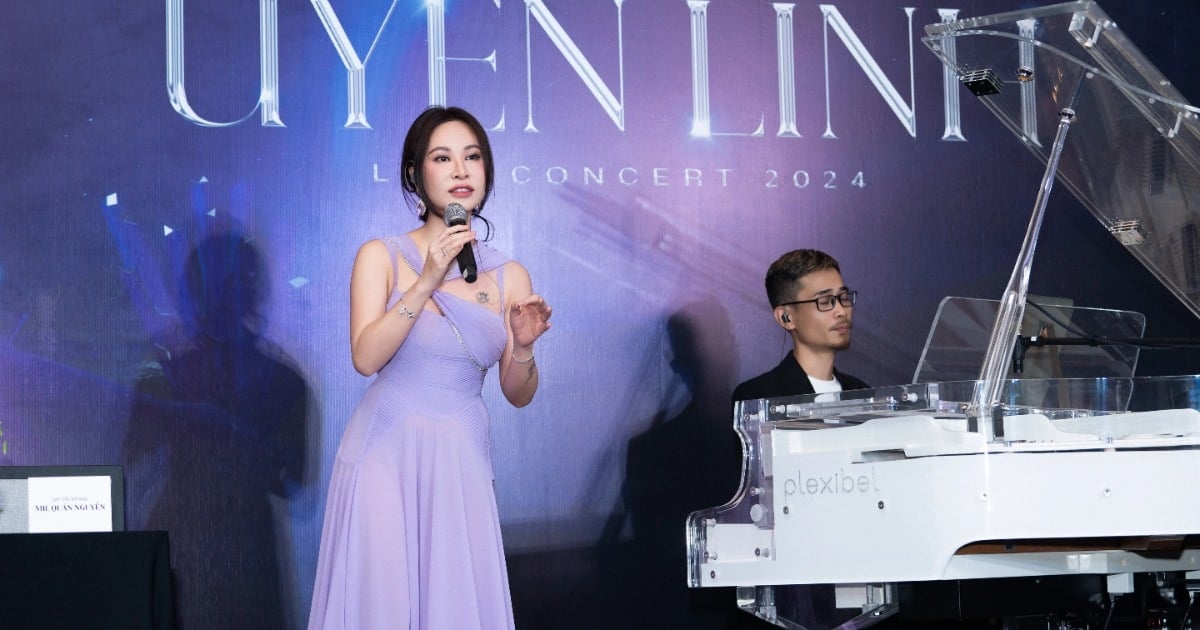 Uyen Linh stopped accepting shows for 6 months, invited Ha Anh Tuan to the 15-year live show