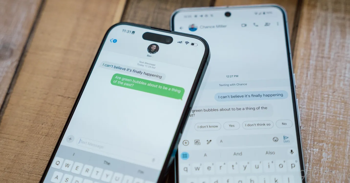 Les messages de l'iPhone deviennent obsolètes, parfois verts, parfois bleus