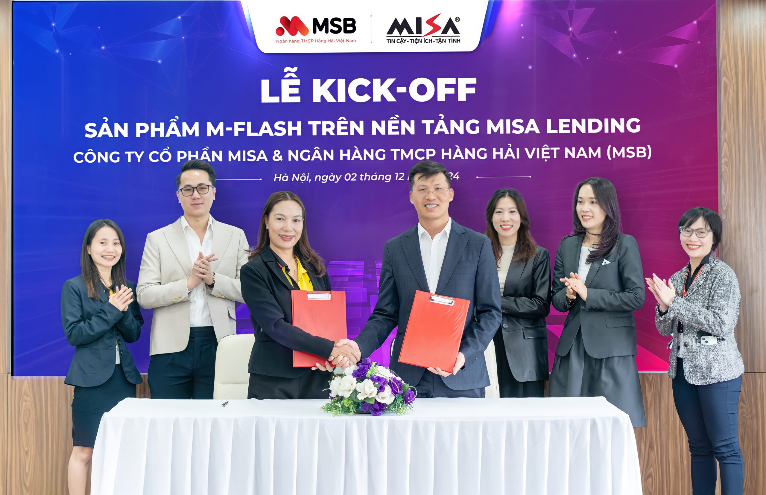 MISA and MSB launch 5 billion VND credit package to support businesses in business growth