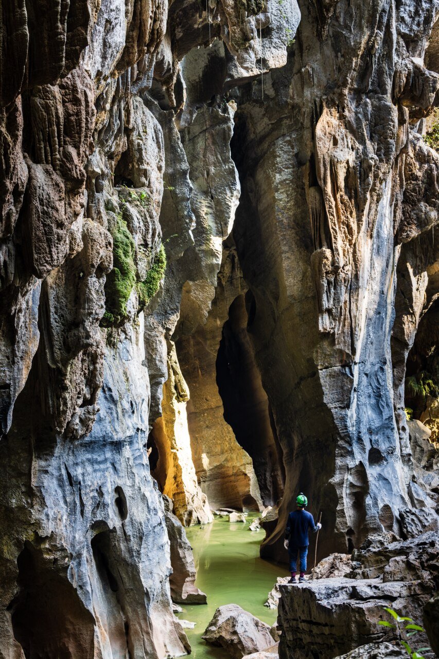 Những hình ảnh tuyệt đẹp của các hang động trong tour được anh Chiêm chụp lại.