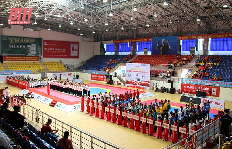 Khởi tranh Giải vô địch Taekwondo quốc gia năm 2023 tại Thanh Hóa