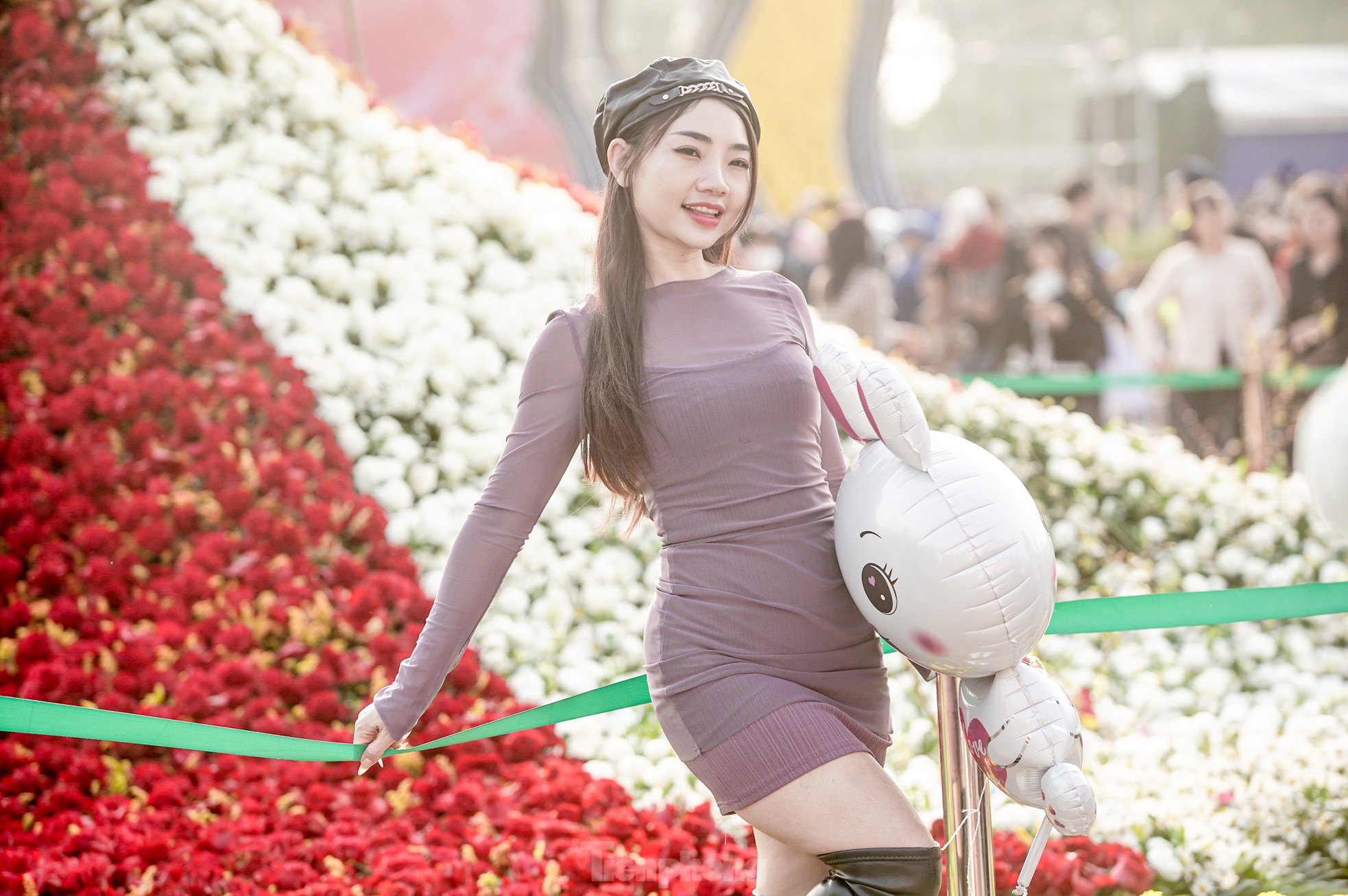 Miles de personas acuden al festival de flores más grande del Norte foto 8