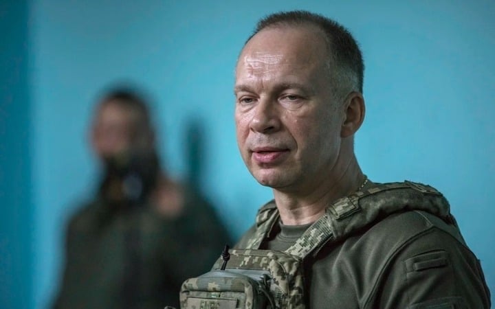 Commandant en chef de l'armée ukrainienne, Syrskyi. (Photo : Global Images Ukraine)