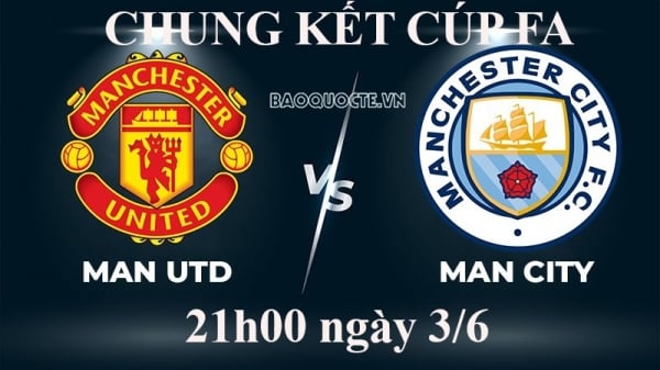 Link zum Live-Ansehen des FA-Cup-Finales MU gegen Man City (21:00 Uhr, 3. Juni)