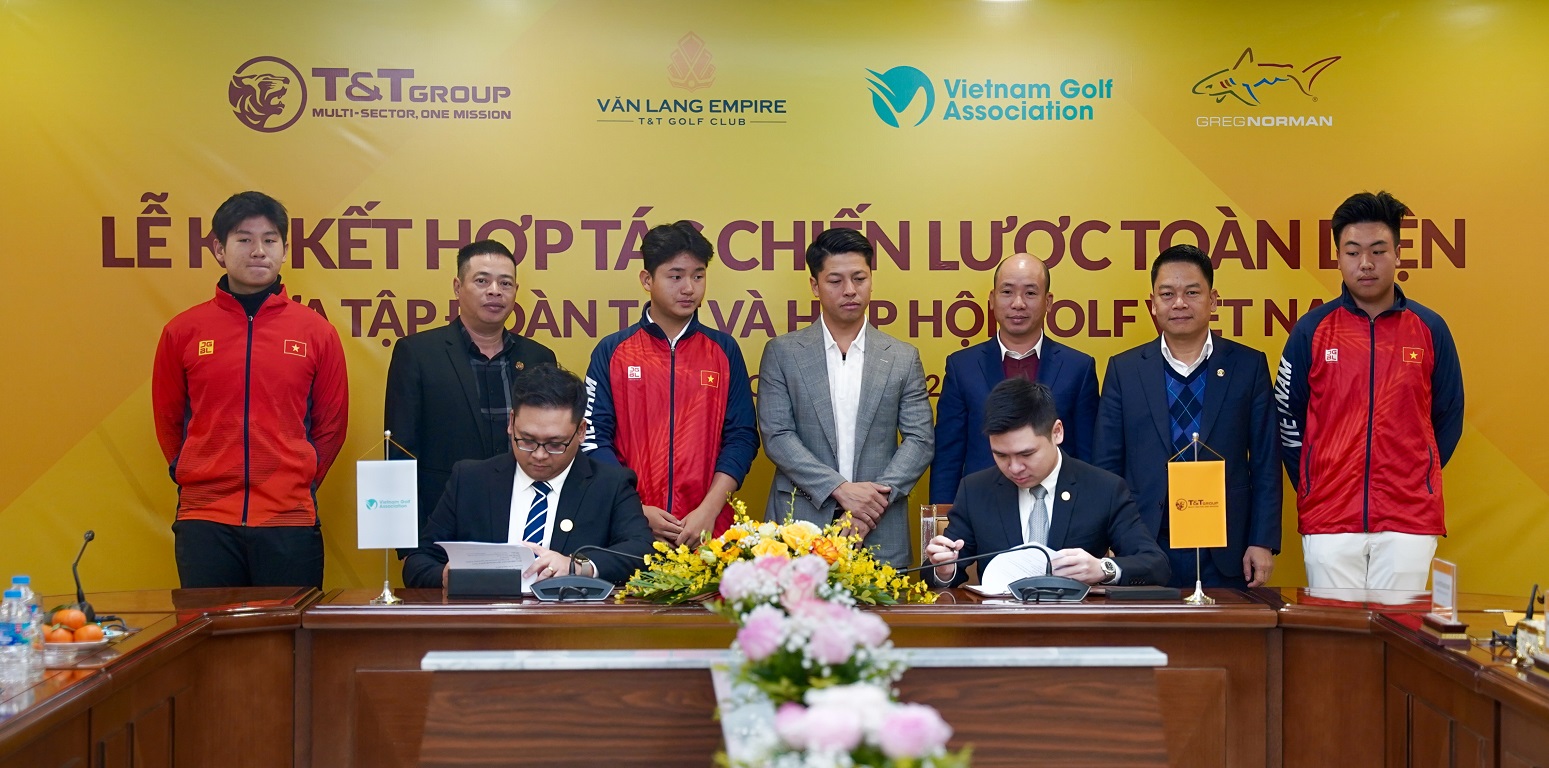 T&amp;T Group hợp tác với Hiệp hội Golf Việt Nam, khánh thành Học viện T&amp;T Golf Academy