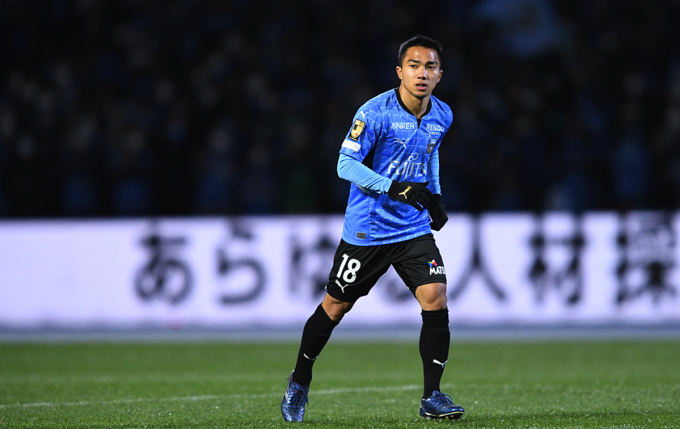 Chanathip Songkrasin có hợp đồng tới tháng 1/2025 với Kawasaki Frontale. Ảnh: J-League