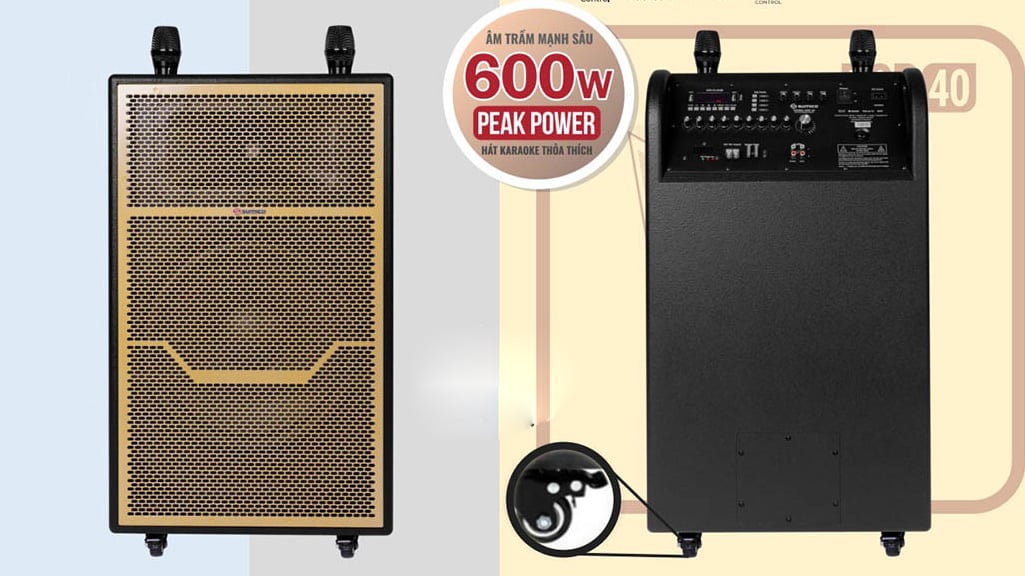 sumico dsp40  dan loa di dong co cong suat len toi 600w hinh 3