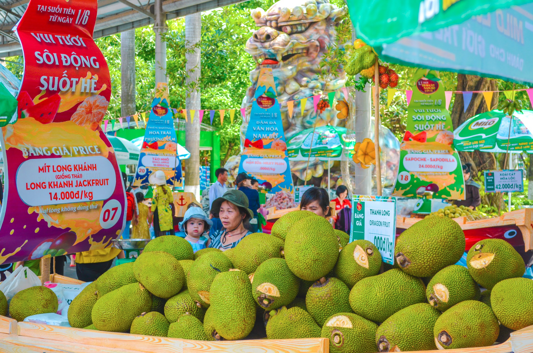 Người dân TP.HCM có thể tham dự Lễ hội trái cây Nam bộ suốt 3 tháng hè - Ảnh 1.