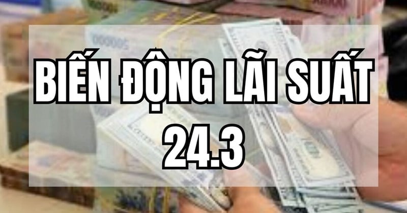 Biến động lãi suất 24.3, loạt ngân hàng trả lãi trên 8%/năm