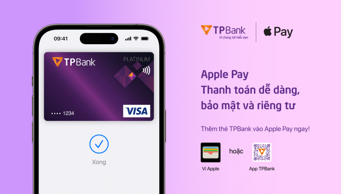 TPBank présente Apple Pay à ses clients