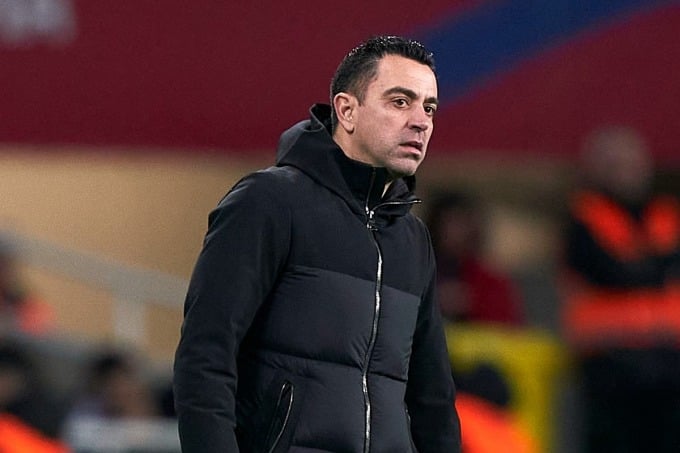 Xavi führte Barca am 11. Februar im Montjuic-Stadion beim 3:3-Unentschieden gegen Granada in der 24. Runde der La Liga an. Foto: QSI