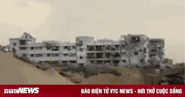 Video Israel phá hủy tòa nhà quốc hội ở Gaza