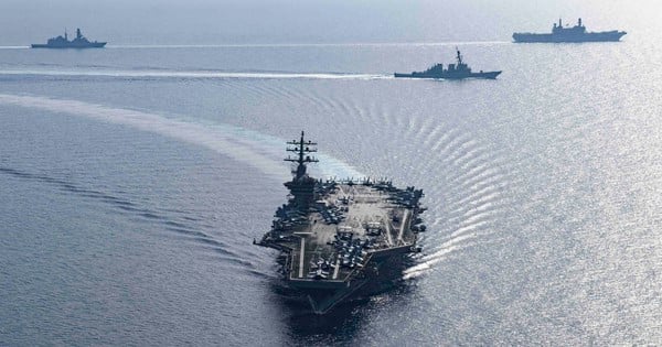 US sends aircraft carrier to Pacific to support Middle East